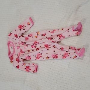 Carters Flower Pajamas (6 month)